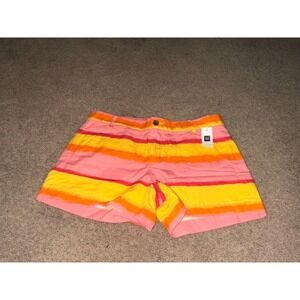 New Khakis by GAP Pink Orange Yellow Summer Sunrise Sunkissed Shorts size 6 $45